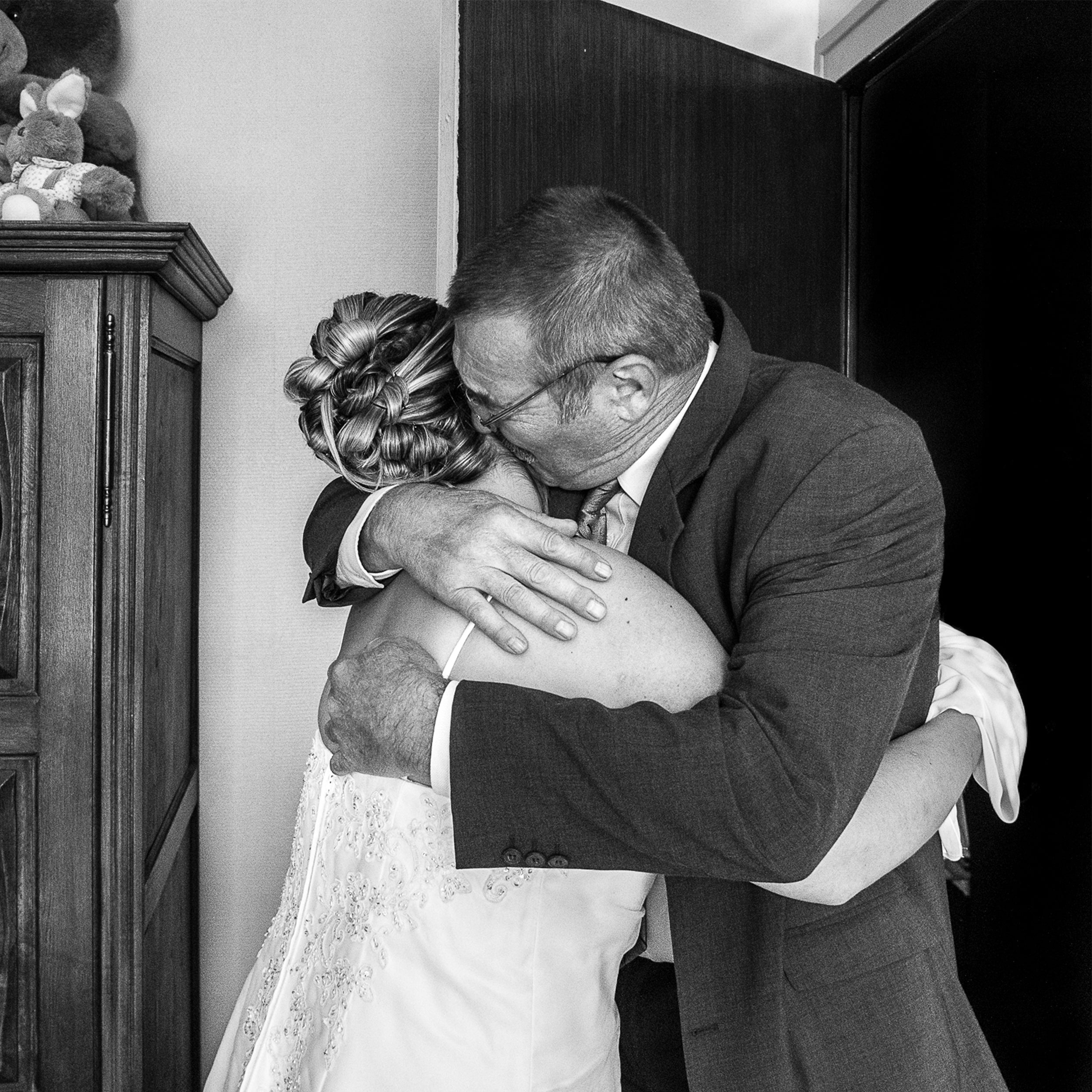 Personalized Wedding Handkerchief, Custom Embroidered or Printed Keepsake Gift for Bride, Mom, Dad & Happy Tears